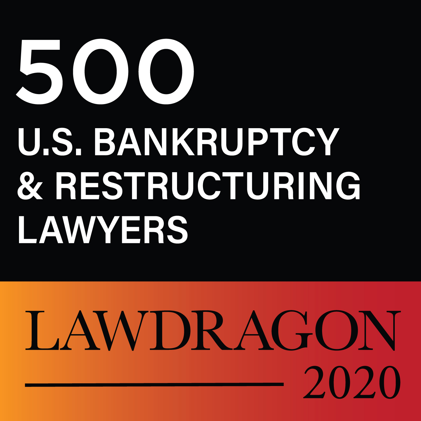 Two Corporate Restructuring & Bankruptcy Partners Recognized by Lawdragon